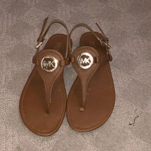 Michael Kors Camel Sandals